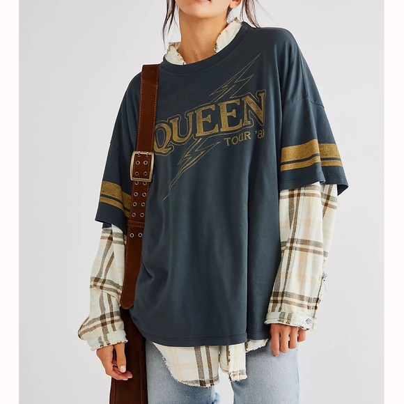 Free People Tops - Free people x daydreamer Queen One Size Tee